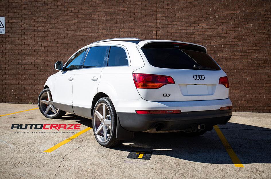 AUDI Q7 BARON SILVER MACHINED FACE